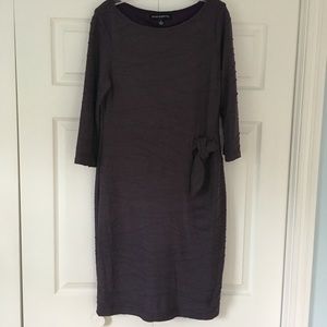 Sharagano | Purple Cocktail Dress